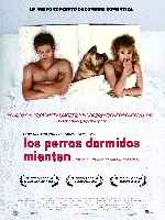 carátula carteles de Los Perros Dormidos Mienten