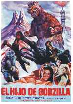 carátula carteles de El Hijo De Godzilla