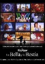 cartula carteles de La Bella Y La Bestia - 1991 - V5