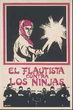 carátula carteles de El Flautista Contra Los Ninjas