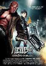 carátula carteles de Hellboy 2 - El Ejercito Dorado - V2