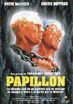 carátula carteles de Papillon - 1973 - V3