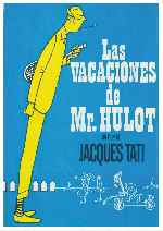 carátula carteles de Las Vacaciones De Monsieur Hulot - V2