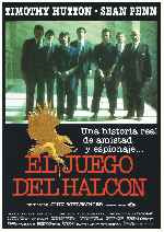 carátula carteles de El Juego Del Halcon - V3