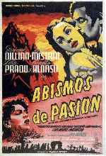 carátula carteles de Abismos De Pasion
