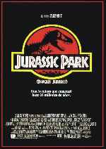 carátula carteles de Jurassic Park - Parque Jurasico