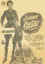 carátula carteles de Johnny Guitar - V5