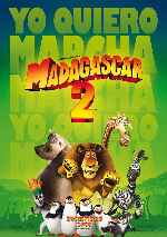 carátula carteles de Madagascar 2 - V2