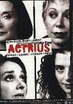 carátula carteles de Actrices - 1997 - V2