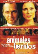 carátula carteles de Animales Heridos