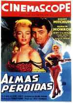 carátula carteles de Almas Perdidas - 1954