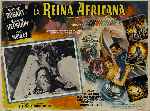 cartula carteles de La Reina Africana - V2