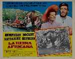carátula carteles de La Reina Africana - V3