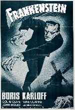 carátula carteles de Frankenstein - 1931