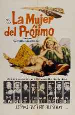 carátula carteles de La Mujer Del Projimo