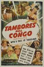 carátula carteles de Tambores Del Congo