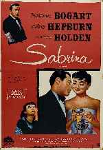 cartula carteles de Sabrina - 1954 - V3
