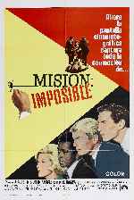 carátula carteles de Mision Imposible - 1966