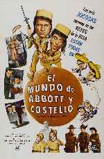 carátula carteles de El Mundo De Abbott Y Costello