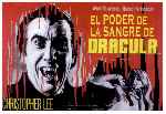 carátula carteles de El Poder De La Sangre De Dracula