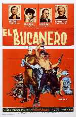 carátula carteles de El Bucanero - 1958