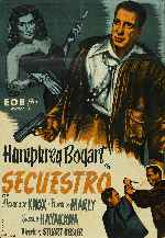 carátula carteles de Secuestro - 1949