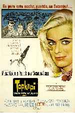 carátula carteles de Topkapi - V3