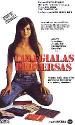 carátula carteles de Colegialas Perversas