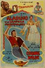 carátula carteles de Aladino Y La Lampara Maravillosa - 1945 - V2