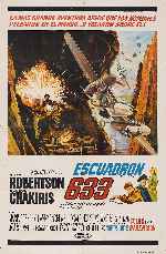 carátula carteles de Escuadron 633