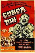 carátula carteles de Gunga Din - V2