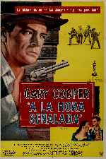 carátula carteles de A La Hora Senalada - 1952