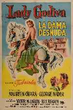 carátula carteles de Lady Godiva - 1955 - V2