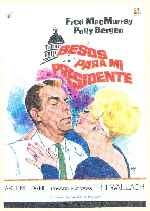 carátula carteles de Besos Para Mi Presidente