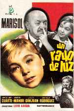 carátula carteles de Un Rayo De Luz - 1960