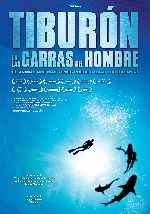 carátula carteles de Tiburon En Las Garras Del Hombre