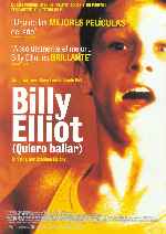 carátula carteles de Billy Elliot - Quiero Bailar