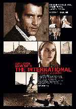 carátula carteles de The International - Dinero En La Sombra