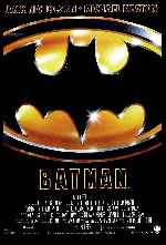 cartula carteles de Batman - 1989