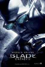 carátula carteles de Blade Trinity - V2