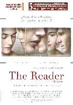 carátula carteles de The Reader - El Lector - V2