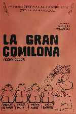 carátula carteles de La Gran Comilona - V2