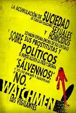 carátula carteles de Watchmen - Los Vigilantes - V3