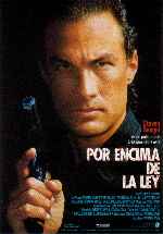 carátula carteles de Por Encima De La Ley - 1998