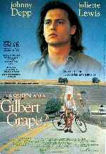 carátula carteles de A Quien Ama Gilbert Grape