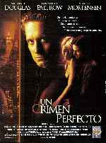 carátula carteles de Un Crimen Perfecto - V2