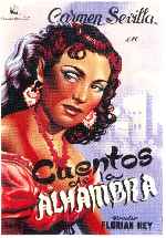 carátula carteles de Cuentos De La Alhambra - V2