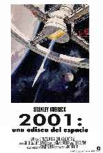 carátula carteles de 2001 - Una Odisea Del Espacio - V3