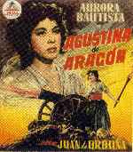 carátula carteles de Agustina De Aragon - 1950 - V3