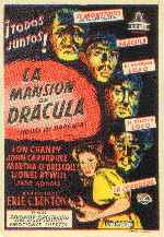 carátula carteles de La Mansion De Dracula